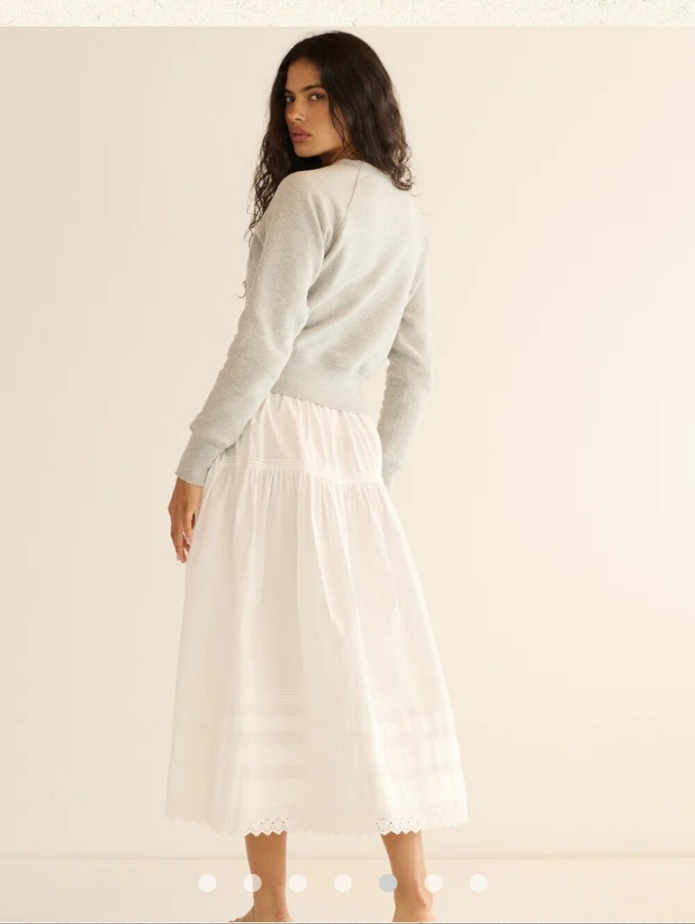 DÔEN Sebastiane Skirt 100% Cotton - S - Picture 3 of 9